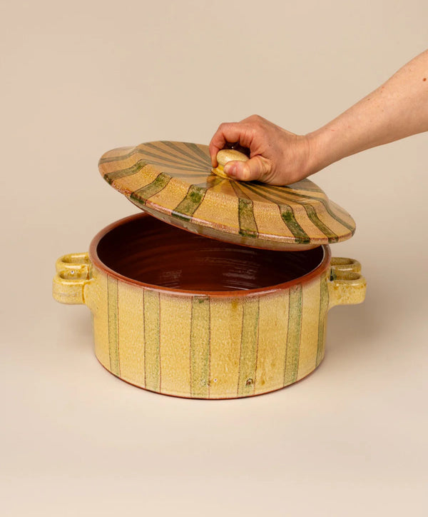 Bellocchi Medium Terra Cotta Casserole - alternate view
