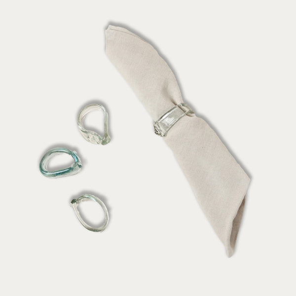 La Riccia Glass Napkin Ring