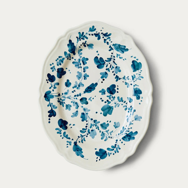 Flora Small Oval Platter