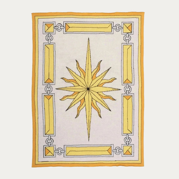 Sunburst Cashmere Blanket