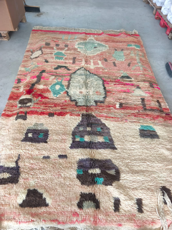 Moroccan Vintage Rug, Anir, 2 mt. x 3 mt