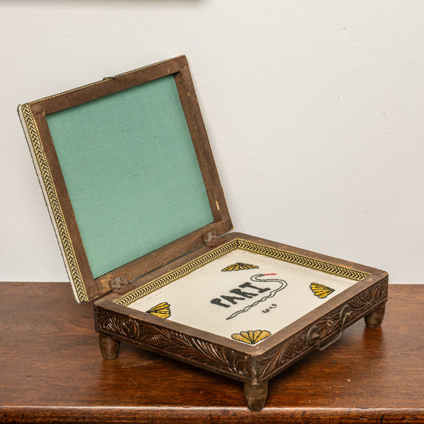 Paris Embroidered Jewelry Box by Sean McNanney - alternate view