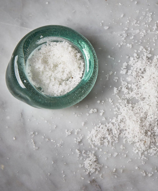 La Riccia Recycled Glass Salt Dish - alternate view