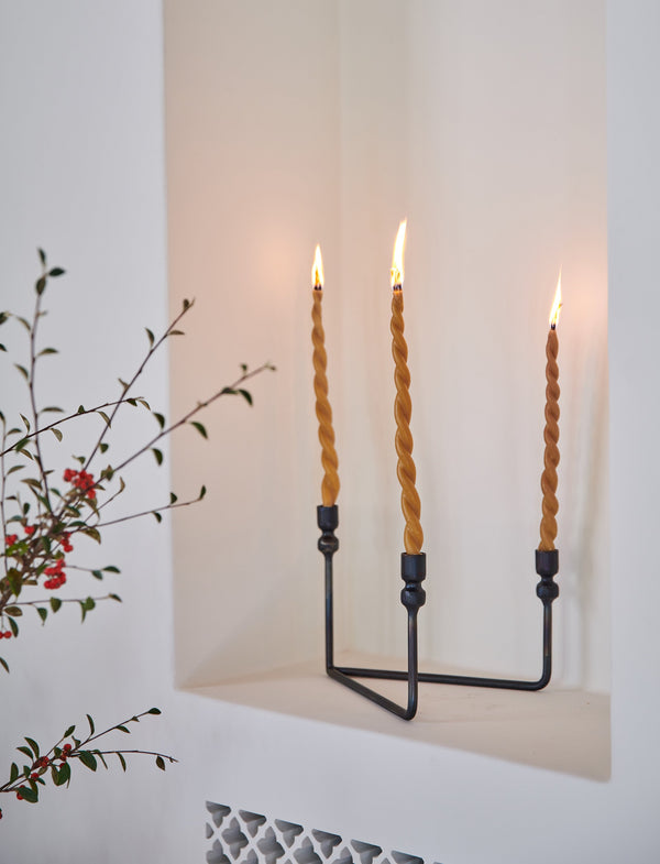 Urbino Iron Candelabra