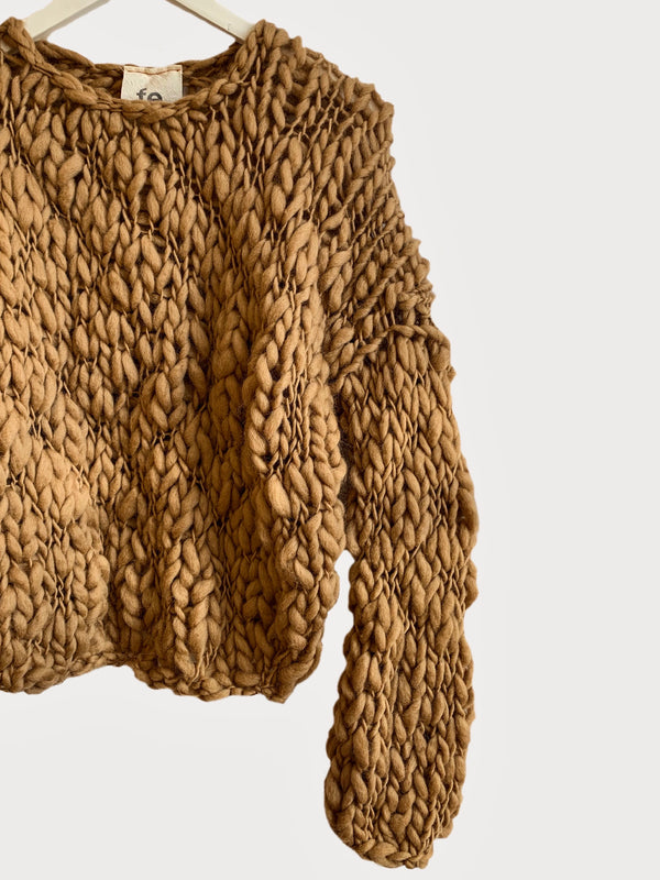 Girlfriend Sweater - Il Buco Vita / Color~Camel