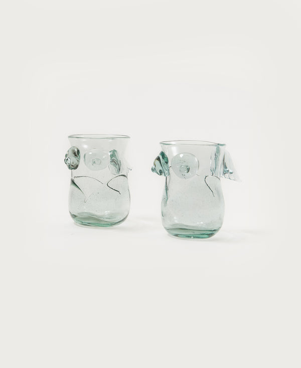 La Riccia Winged Goddess Glass - alternate view