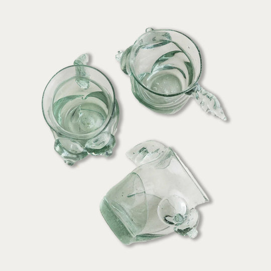 La Riccia Winged Goddess Glass