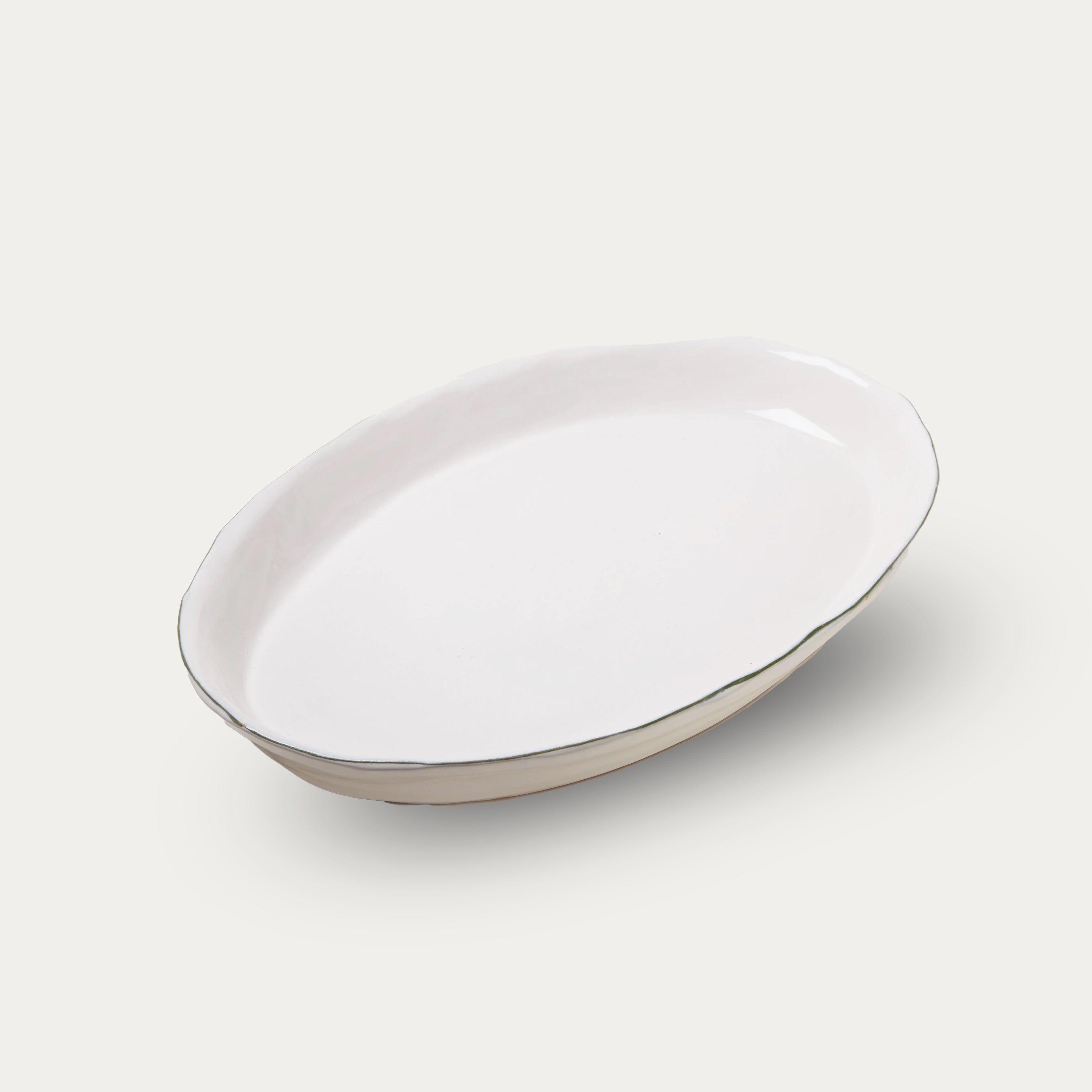 Buy Bevagna Deep Oval Serving Platter Online – il Buco Vita