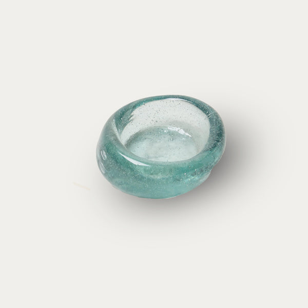 La Riccia Recycled Glass Salt Dish