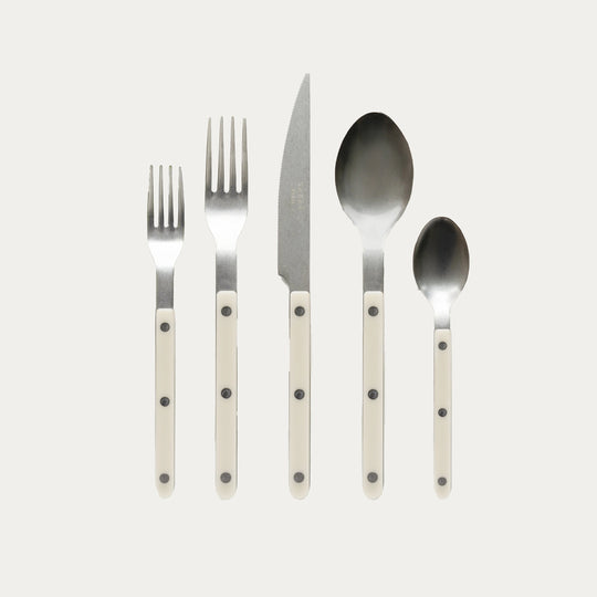 Sabre Bistro Flatware Set — Vintage/Ivory