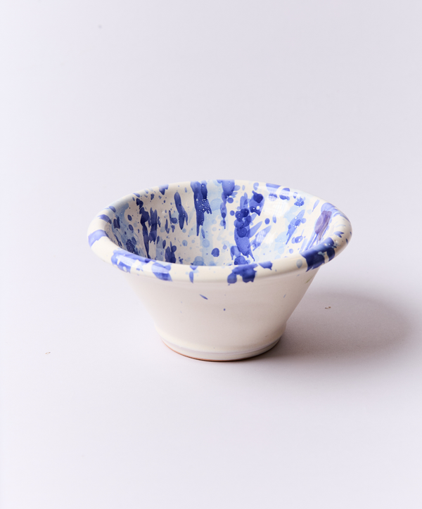 Montegranaro Blue & White Splatterware Mixing Bowl