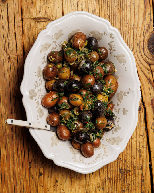 Flora Deep Oval Platter