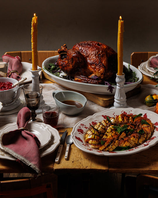 Radi Fluted Two Tier Candleholder