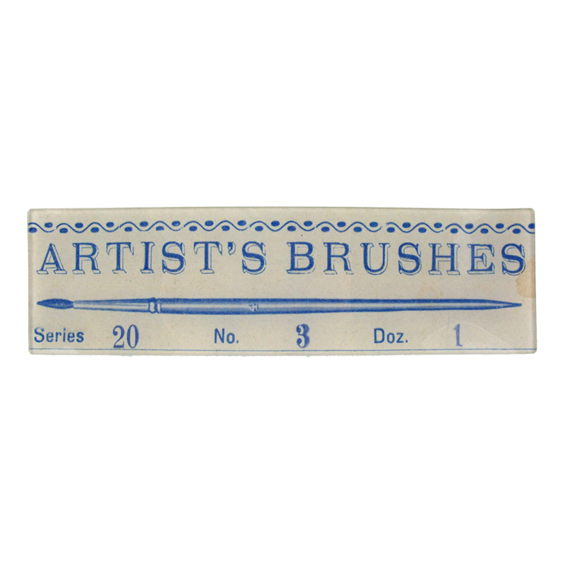   Artists Brushes Tray  