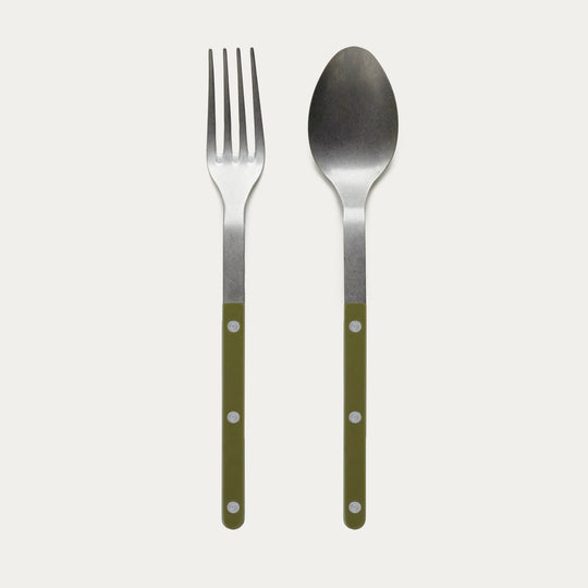 Sabre Bistro Serving Utensil Set, Fern Green