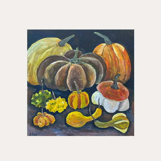 Zucche Assortite (Assorted Gourds)