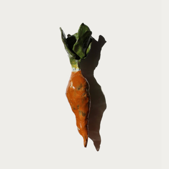 Small Ceramic Carrot