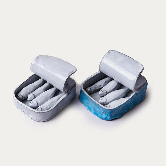 Ceramic Sardine Tin