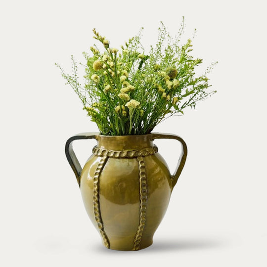 Assisi Double Handled Vase