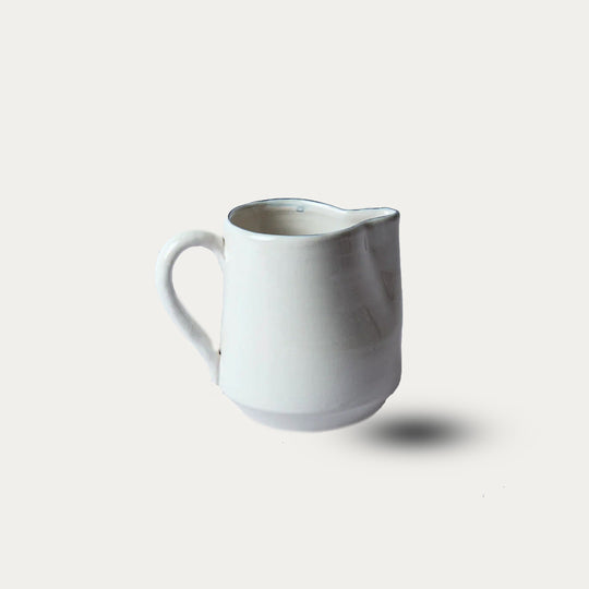 Bevagna One-Litre Pitcher with Black Rim