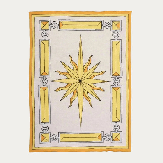 Sunburst Cashmere Blanket
