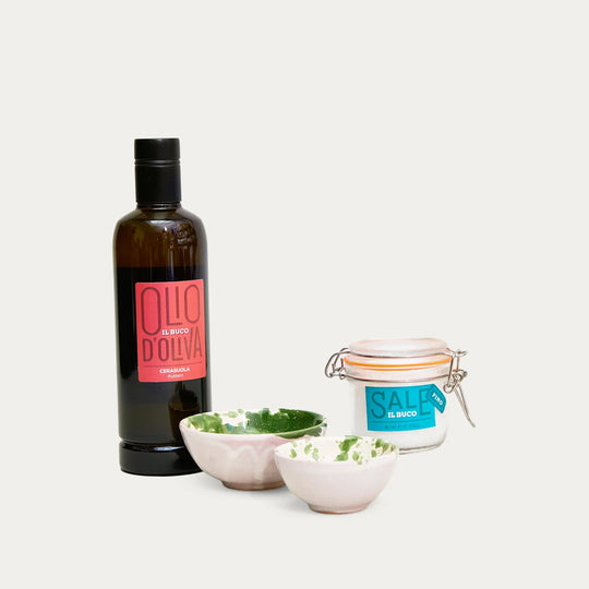 The Hosting Essentials Set - Green Splatterware