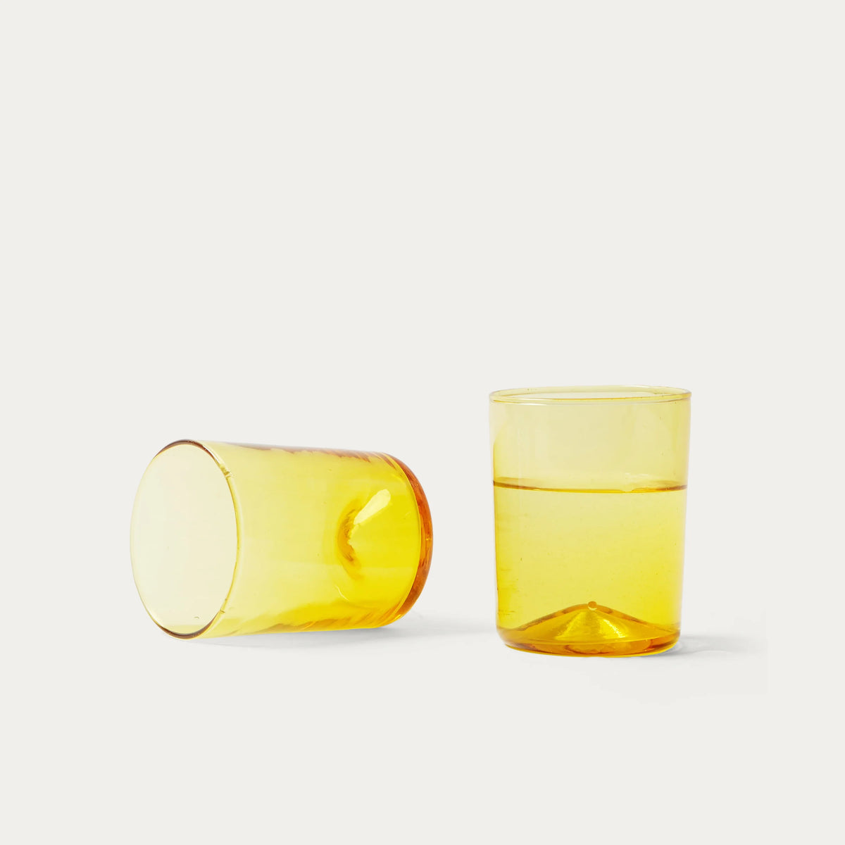 Pienza 7.5 oz Tumbler Set of 2 - Amber