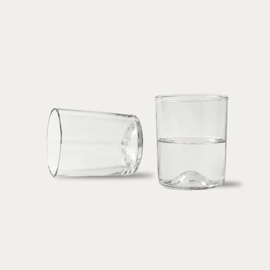 Pienza 7.5 oz Tumbler Set of 2 - Clear