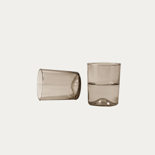 Pienza 7.5 oz Tumbler Set of 2 - Smoke
