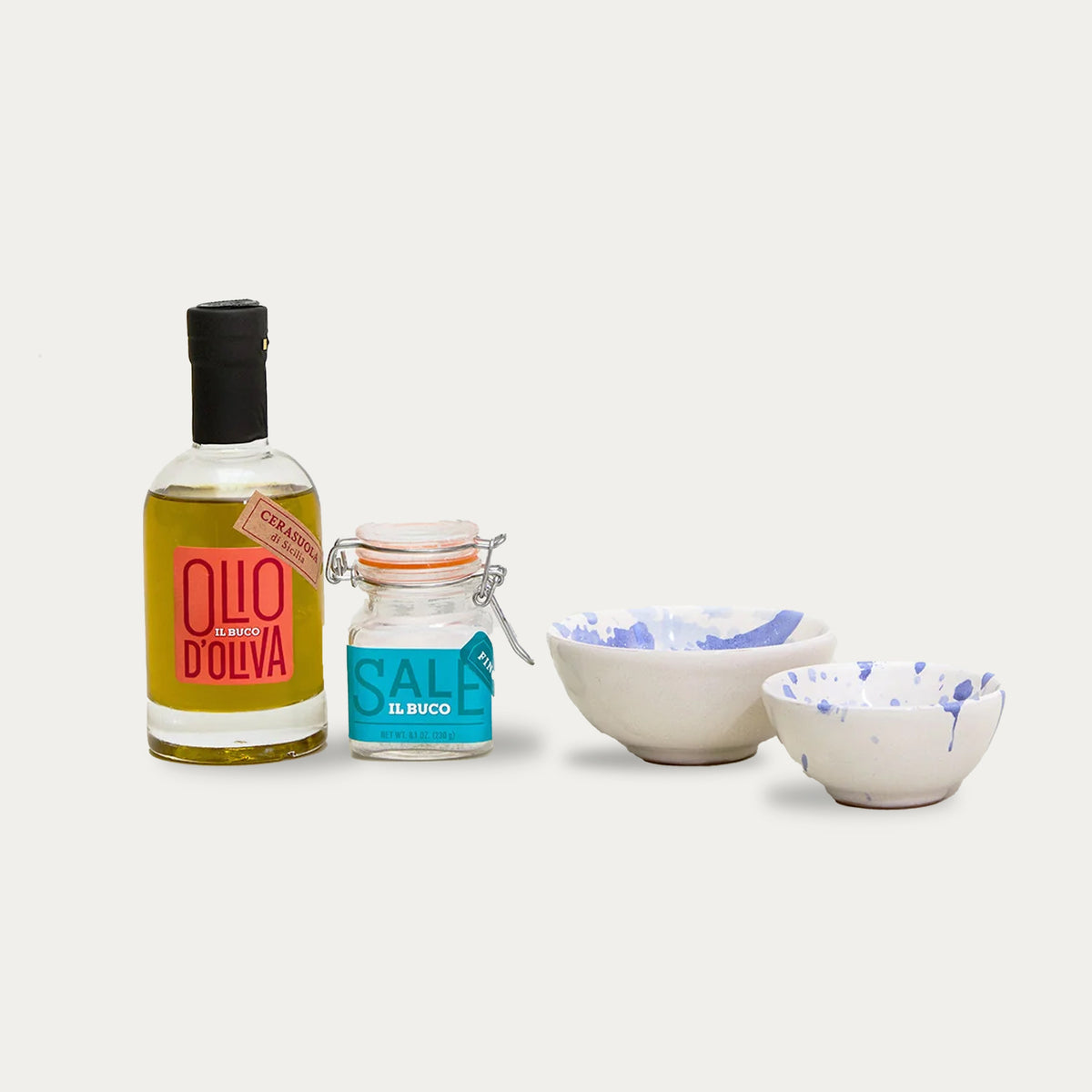 The Hosting Essentials Set Mini - Blue Splatterware