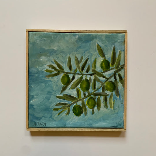 oliva verde col ramo (green olive with branch)