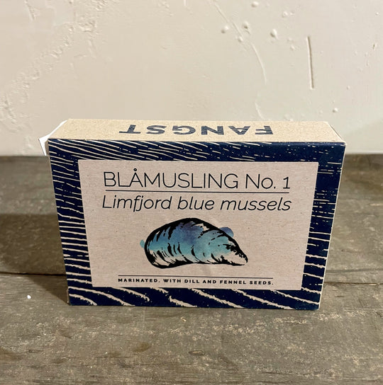 Limfjord Blue mussels Marinated with Dill and Fennel Seeds