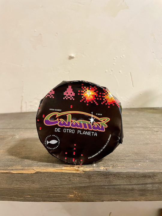 Chargrilled Squid in Ink Sauce