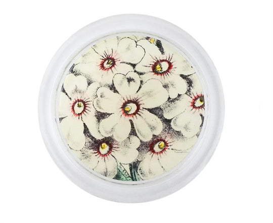 White Primula Coaster