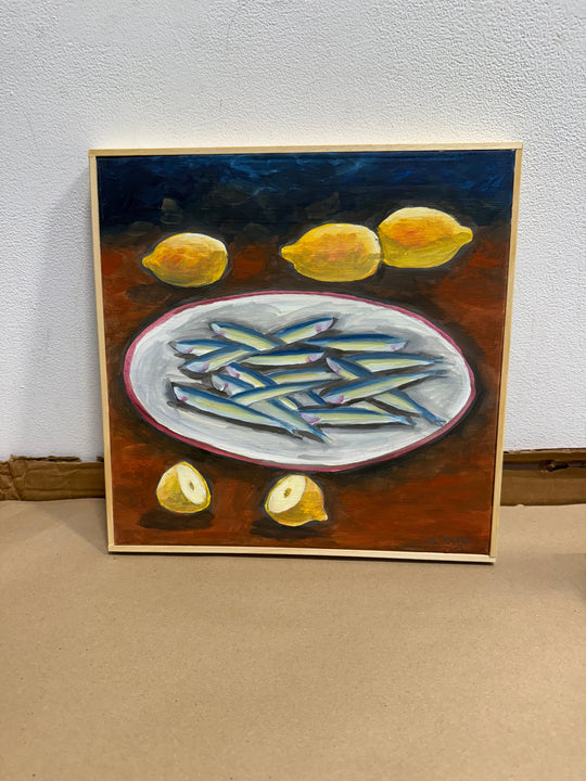 Tante Sardine sul Piatto II (Many Sardines on Plate II)