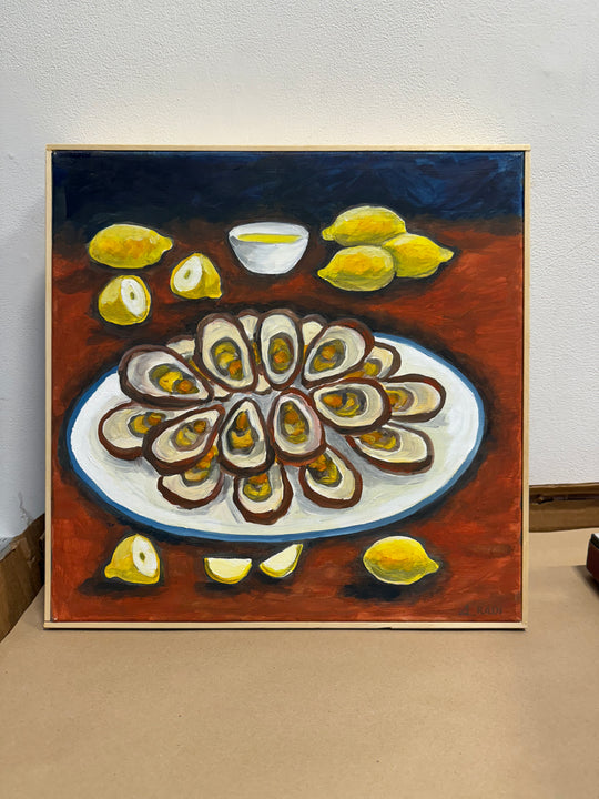 Bel Piatto delle Ostriche II (Beautiful plate of Oysters II)