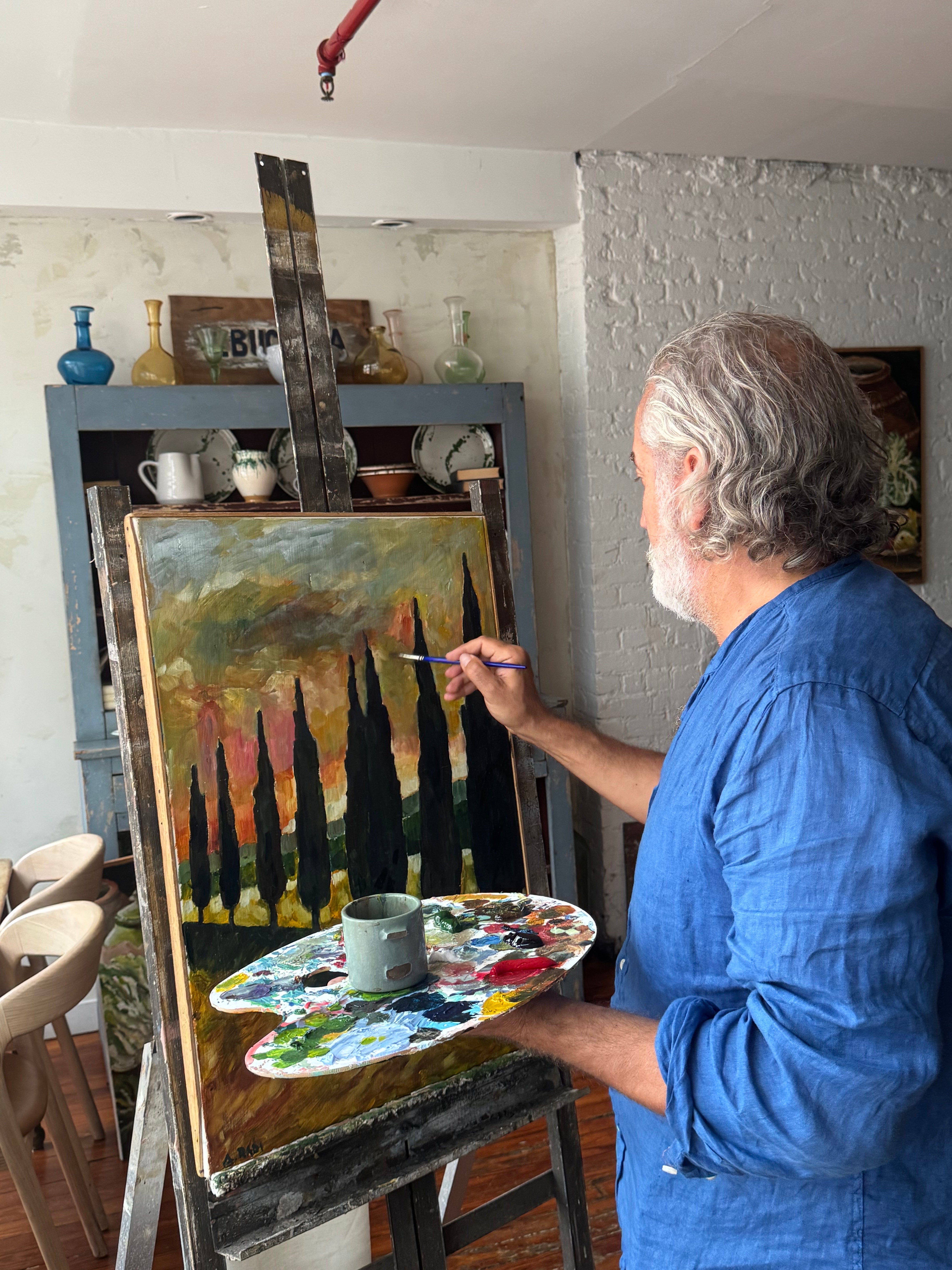 Live Painting with Antonello Radi
                      