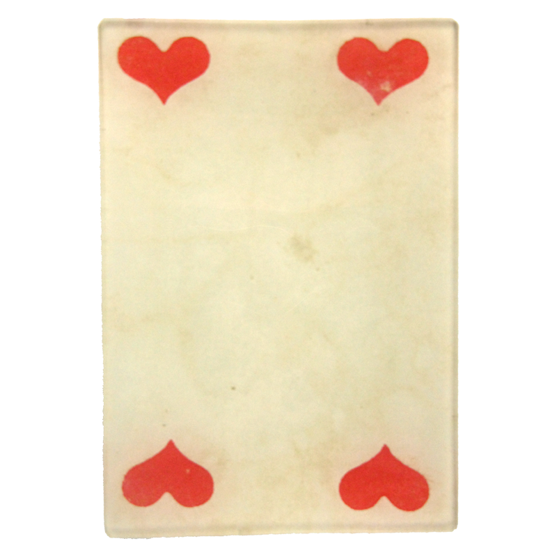   4 of Hearts Tray (Playing Cards)  