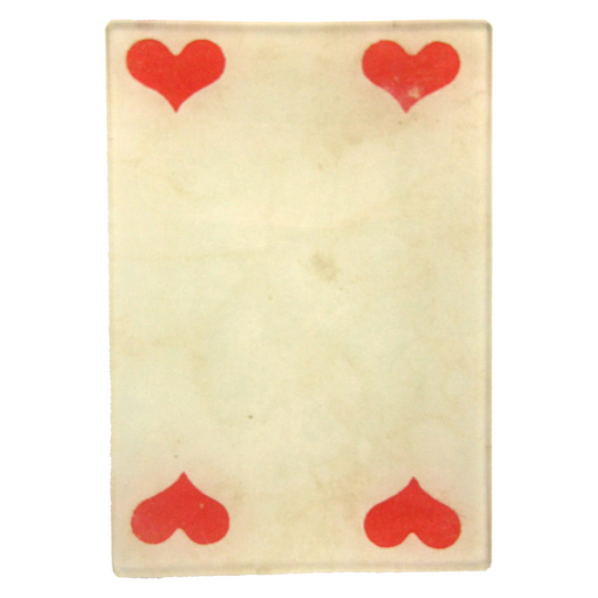 4 of Hearts Tray (Playing Cards)