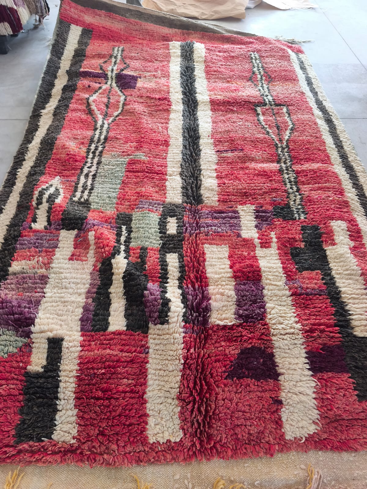   Moroccan Vintage Rug, Nour, 2 mt. x 3 mt 1  