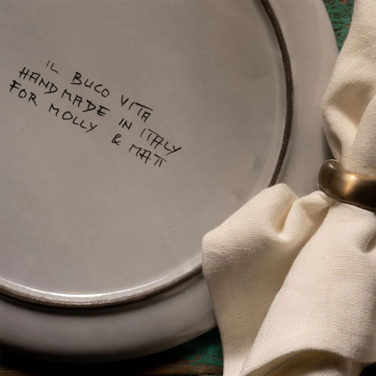 Assisi REGISTRY- Customized Shallow Pasta Bowl