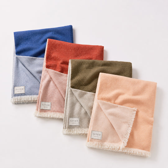 Reversible Cashmere Woven Blanket