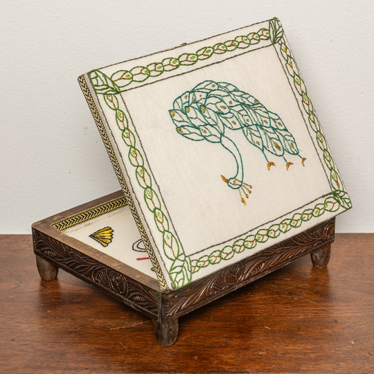 Paris Embroidered Jewelry Box by Sean McNanney