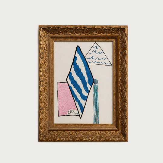 Lanvin Framed Embroidery by Sean McNanney