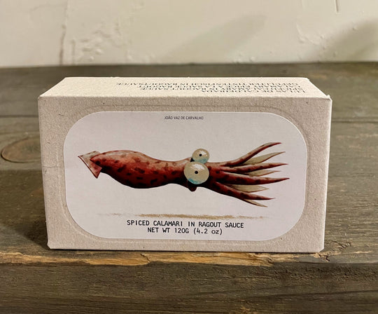 Spiced Calamari in Ragout Sauce