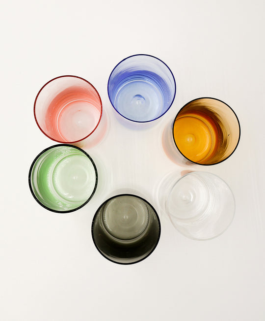 Pienza Multicolor 7.5 oz Tumblers (Set of 6)