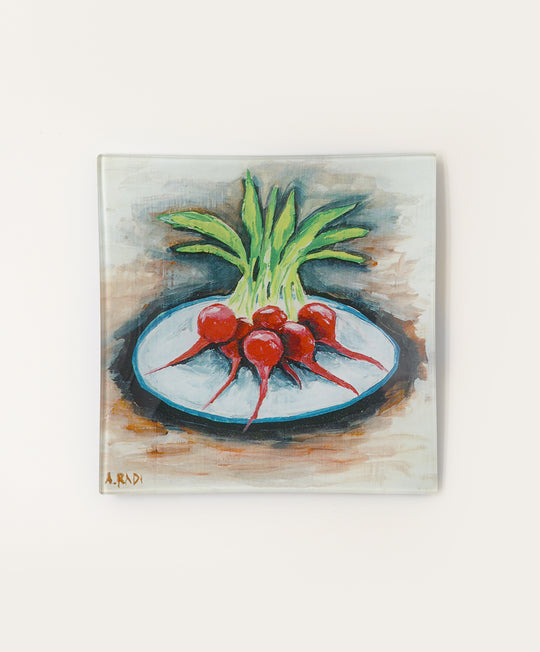 Rapanelli Sul Piatto (Radishes on Plate) Vide Poche