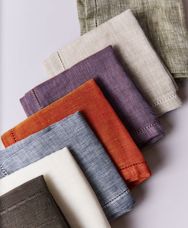 Bordered Linen Napkin
