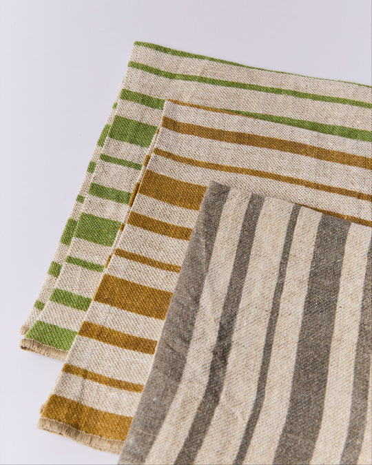 Arcolaio Striped Hemp Napkin