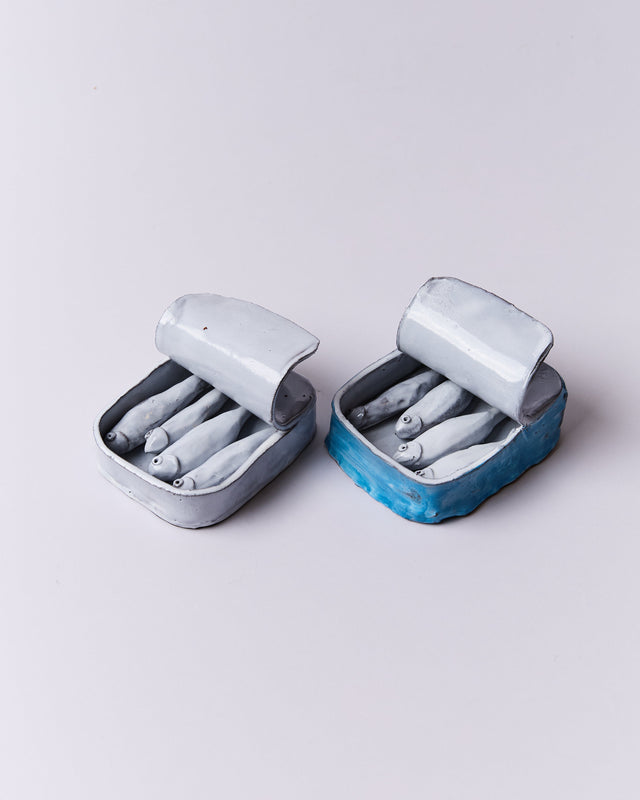 Ceramic Sardine Tin